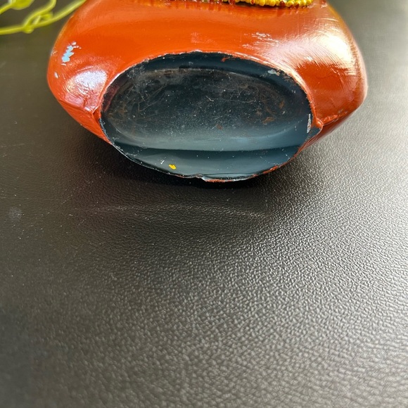 Upcycled Native American Glass Beaded Jar Corked Distressed Shelf Sitter Decor - Picture 14 of 16